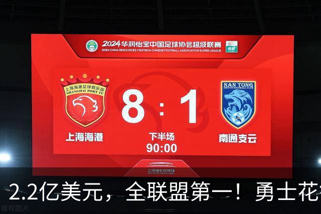 2.2亿美元，全联盟第一！勇士花钱，砸出最“恥辱”开局！